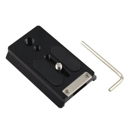 Lcd Viewfinder Extender TARION Quick Release Plate for TR-V1 LCD Viewfinder DSLR Camera Canon Nikon Manfrotto 501 701 ()