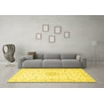 thumbnail image 3 of Ahgly Company Indoor Rectangle Medallion Yellow Traditional Area Rugs, 2' x 3', 3 of 4