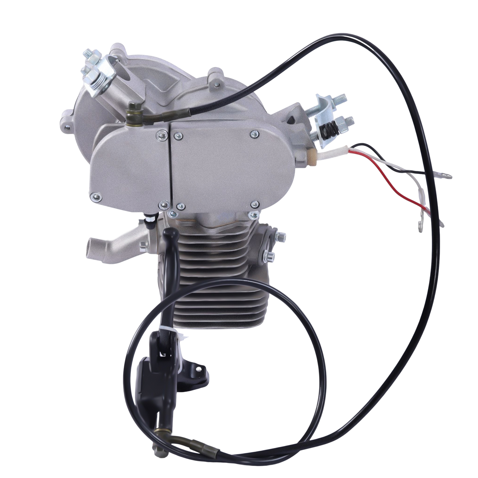 Anqidi Full Set 100CC 2-Stroke Bicycle Gasoline Engine Motor Kit Upgrade Hydraulic Handle DIY Gas Motorized Bike Modified Set
