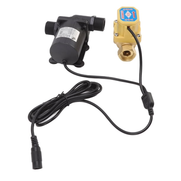 Solar Hot Water Pressure Booster Pump,DC Brushless Pump Quiet Micro ...