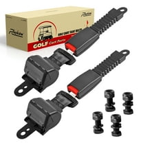 Roykaw Golf Cart Seat Belts Safety Belt for EZGO Club Car Yamaha, 2 Pcs
