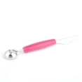 thumbnail image 3 of Household Kitchen Stainless Steel Fruit Watermelon Baller Carving Scoop Fuchsia, 3 of 4