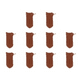thumbnail image 1 of Cubierta Del La Sartén Accesorios Utensilios para Acampar Cuero PU (café Profundo), 1 of 4
