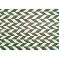 thumbnail image 1 of Ahgly Company Indoor Rectangle Abstract Turquoise Blue Contemporary Area Rugs, 7' x 10', 1 of 4