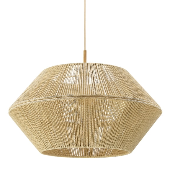 Globe Electric 91007800 Terra 25" Wide Pendant - Wood Toned