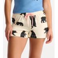 thumbnail image 1 of Little Blue House Shorts de Pyjama pour Femmes, Ours Noirs, 1 of 4