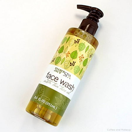 Trader Joe's SPA Face Wash with Tea Tree Oil 8.5 (Best Tea Tree Oil Face Wash)