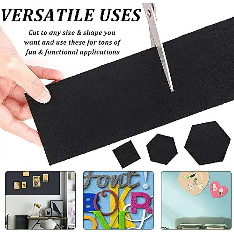 1Sheet Adhesive Felt Fabric Large Adhesive Felt Shelf Liner Pad