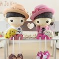 thumbnail image 4 of A Pair Of Cute Hanging Couple Dolls Home Resin Ornaments, 4 of 4