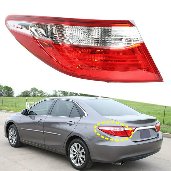 Tail Light Lamp Housing Assembly (Rear Left Driver Side) Fit for Toyota Camry 2015-2017