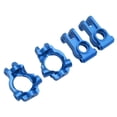 thumbnail image 2 of Portador de eje de bujes delanteros C de metal con portabujes traseros para Losi Lasernut U4 1/10 RC CarBlue, 2 of 10