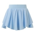 thumbnail image 5 of Riforla Yoga Sports Skirt Loose and Breathable Running Skirt Pants Light Two Piece Fitness Short Skirt Half Skirt Women's Skirts Light Blue L, 5 of 7