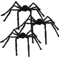 thumbnail image 6 of Joyfy 3 Pack 5 FT Giant Spider Halloween Decorations,Scary Spider Halloween Decorations Outdoor Party Decorations Props Halloween Yard Decorations,Black, 6 of 9