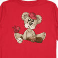 thumbnail image 4 of Inktastic Baseball Teddy Bear Boys Long Sleeve Toddler T-Shirt, 4 of 5