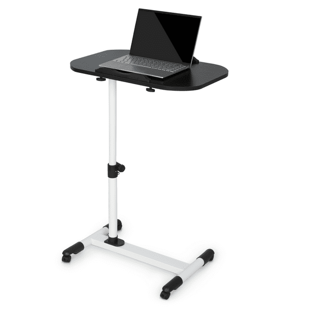 MoNiBloom Mobile Workstation, Height Adjustable Computer Desk, Drafting