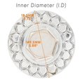 thumbnail image 4 of 168 mm Car Rim Center Cap Hub Center Cap Hub Center Cap 9155L169 for BBS RS 247L169 09.24.028,4PCS, 4 of 5
