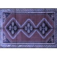 thumbnail image 1 of Ahgly Company Machine Washable Indoor Rectangle Persian Blue Traditional Area Rugs, 8' x 10', 1 of 4