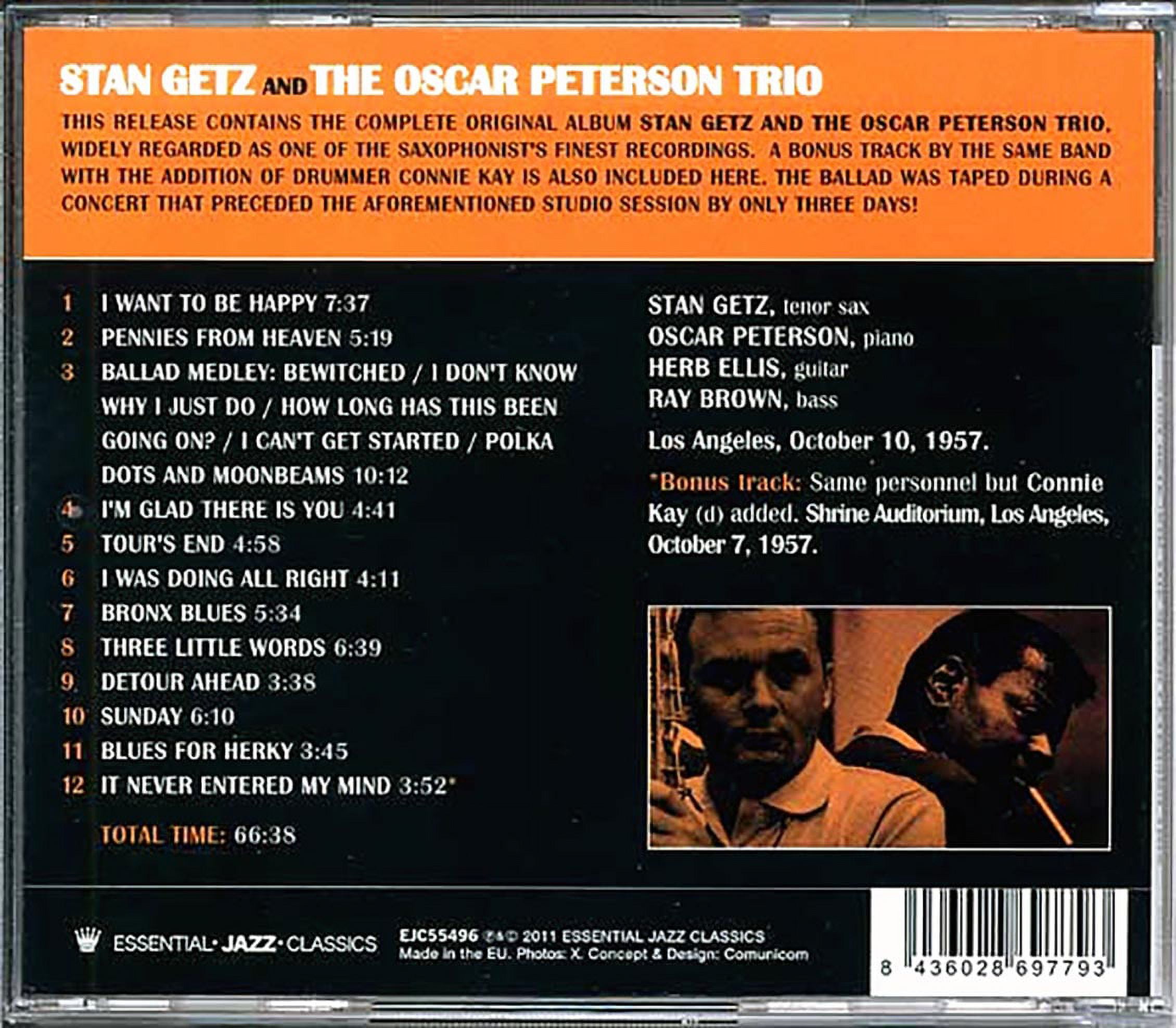 Trio　Oscar　Peterson　Stan　Getz