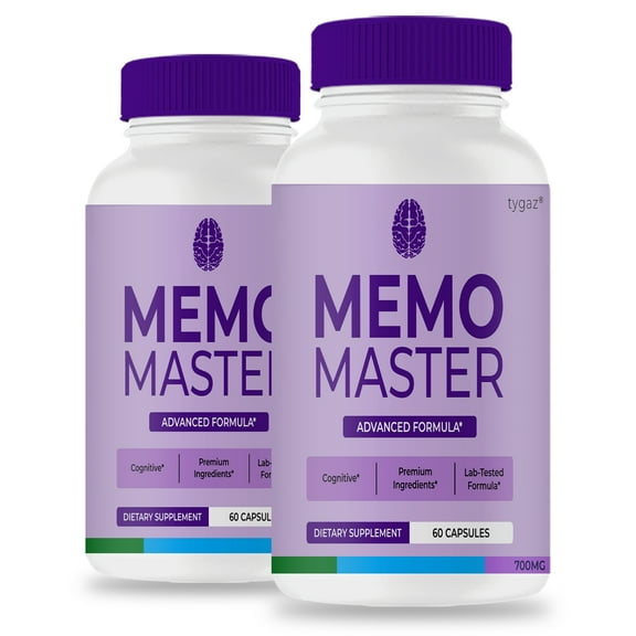 (2 pack) MemoMaster - Memo Master Pill Supplement