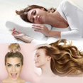 thumbnail image 4 of Rizadores de pelo sin calor, diadema de seda para cabello largo, set de rizado sin calor para usar durante la noche, color rosa champán., 4 of 5