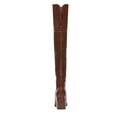 thumbnail image 4 of BURUDANI Women’s Winter Thigh High Over the Knee Fashion Chunky Heel Long Boots BROWN/PU Size 9, 4 of 5