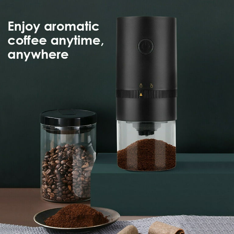 Portable Electric Coffee Grinder Cordless USB Rechargeable Coffee Bean  Grinde HG