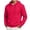 Red_008, variant on Men's Fleece Hooded Sweatshirt Casual Trendy Comfy Long Sleeves Sweatshirt Fall Winter Warm Drawstring Solid Color Pullover Coffee XL