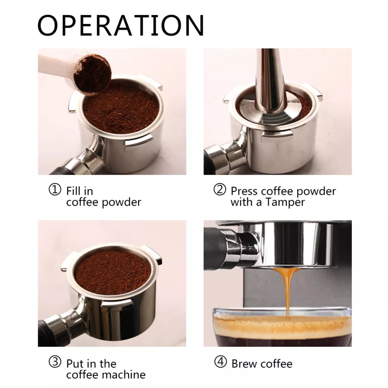 Quality Bottomless Portafilter for Delonghi EC680/EC685, Durable & Eco-Friendly
