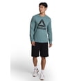 thumbnail image 5 of Reebok Men's and Big Men's Core Graphic Long Sleeve Top, Sizes XS-5XL, 5 of 5