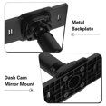 thumbnail image 2 of Rear View Mirror Dash Universal Car Rear View Mirror Back Holder Replacement Car Accessories for Most Car Trusk, 2 of 5