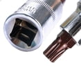 thumbnail image 3 of MYG 1pc T20-T70 Torx Head Screwdriver Bit Torx Bit Sockets 1/2inch Sockets Wrenches, 3 of 9