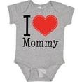 thumbnail image 3 of Inktastic I Love Mommy Heart Boys or Girls Baby Bodysuit, 3 of 5