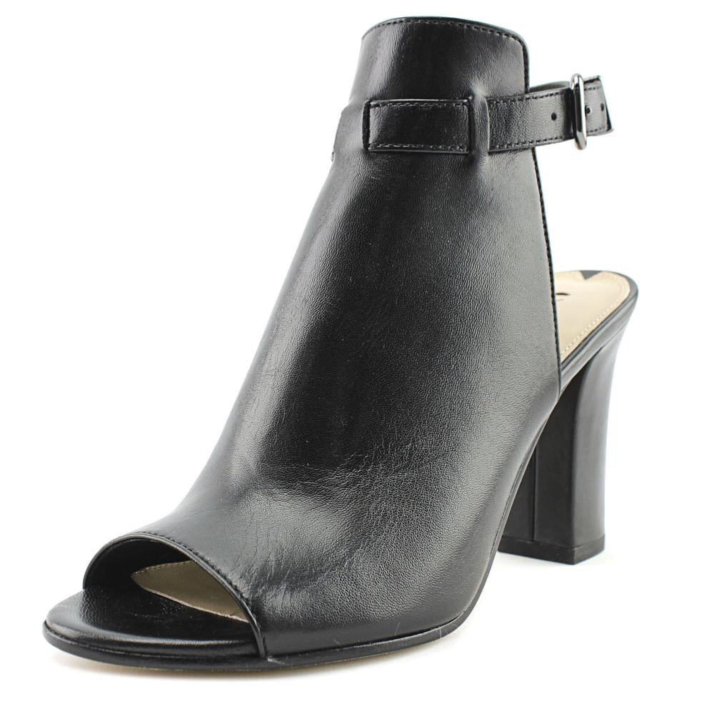via spiga peep toe booties