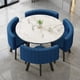 thumbnail image 1 of Modern Dining Table Set 4 Chairs Table Lunch Reception Coffee Tables Free Shipping Mesas De Jantar Hoom Furniture GPF50YH My Lux Decor Round, 1 of 24