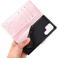 thumbnail image 6 of Compatible with Samsung Galaxy S22 Ultra Case Glitter with Card Holder Flip Wallet Phone Case for Women Crystal Butterfly Shockproof Protective Case for Samsung Galaxy S22 Ultra,Rose Gold GY, 6 of 12