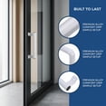 thumbnail image 3 of OUNONA Tirador De Aluminio Para Puerta Corrediza Con Acabado Ideal Para Puerta De O Ventana, 3 of 7