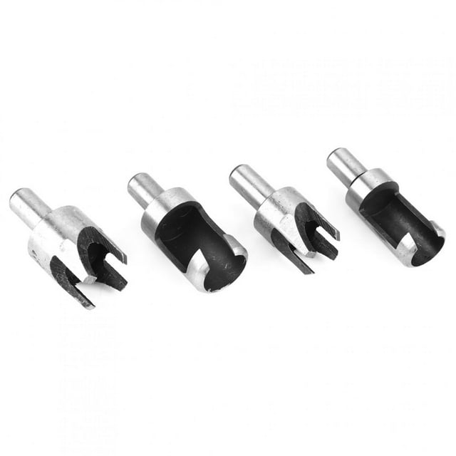 Cortador de Tapón para madera ANGGREK 8 uds Corte de agujeros para Carpintería de acero al carbono