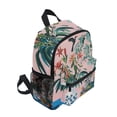 thumbnail image 2 of FORMRS School Backpack with Front Zippered Pocket 12" Student Travel Daypack, Vibrant Flowers, 2 of 6