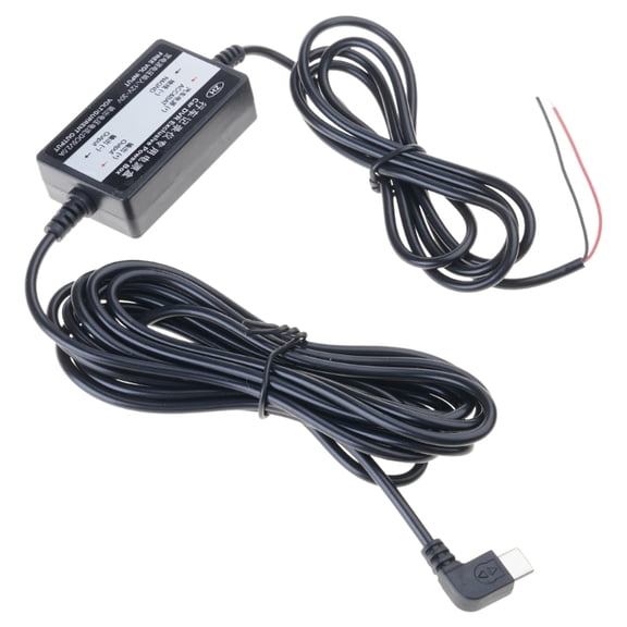 Car Charger for Dash Cams GPS 12V24V to 5V2A Type C Output Battery Connection
