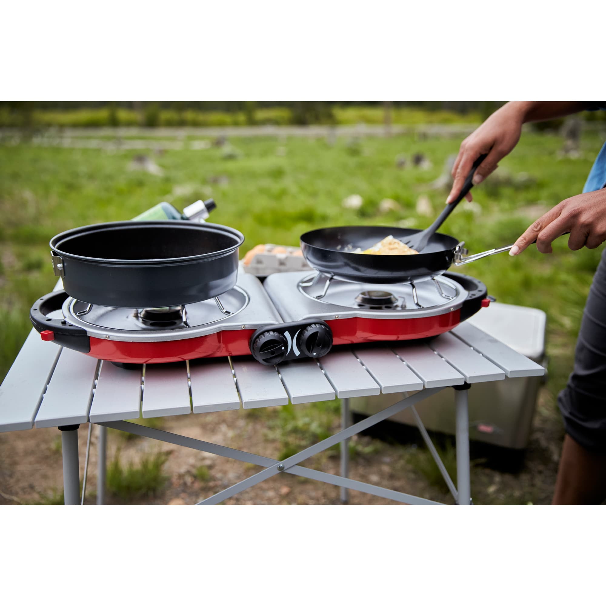 その他 Coleman FOLDING LP 2-BURNER STOVE Coleman Fold N Go Propane Stove - Walmart.com
