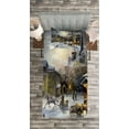 thumbnail image 3 of Ambesonne Colorful Quilted Bedspread Set 2 Pcs, Winter Rural Landscape, Twin Size, Multicolor, 3 of 3