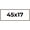 Bornea, variant on 45x17 Frame Beige Real Wood Picture Frame Width 1.25 inches | Interior Frame Depth 0.5 inches |