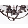 thumbnail image 5 of Warehouse of Tiffany IMP22/4MB Sario 19.69 in. 4-Light Indoor Black Finish Chandelier with Light Kit, 5 of 5