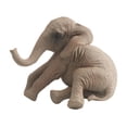thumbnail image 2 of Figura de elefante, animales, figuras, recuerdo de fiesta, manualidades, adorno de escritorio realista 4145, 2 of 9