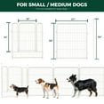 thumbnail image 5 of FXW Rollick Unleashed Dog Playpen for Indoor, Yard, RV Camping, 32 inch 16 Panels for Medium and Large Dogs, White│Patented, 5 of 5