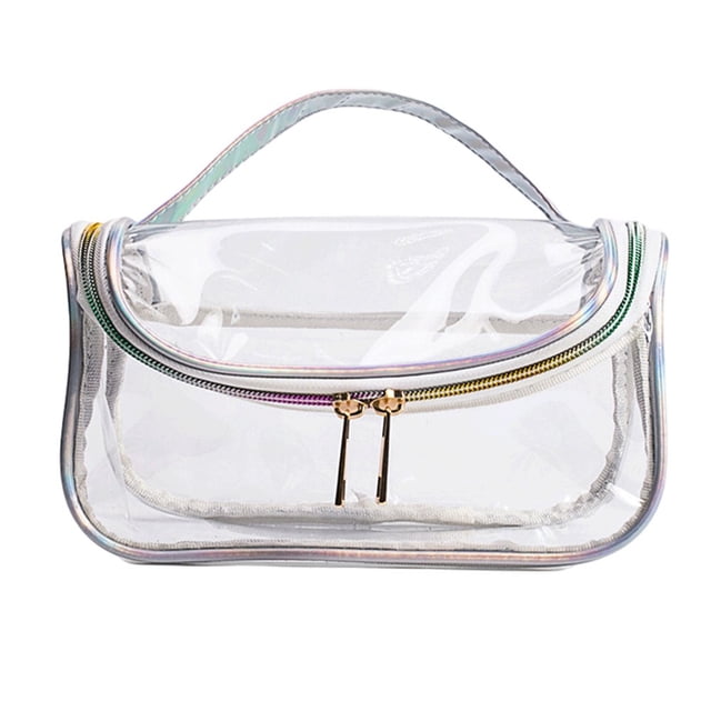 Marble Pattern Cosmetic Bag Storage Carry Handbag Toiletry Bags Holding Container Travel Personal Care Makeup Organizer Type 1