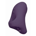 thumbnail image 1 of Vive Hana Vibromasseur à Doigt en Silicone Rechargeable à Ondes Pulsées, Violet, 1 of 4