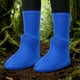 thumbnail image 5 of Fundas impermeables reutilizables para adultos – Sobrezapatos antideslizantes de techo alto para hombres, mujeres, material duradero de seda de leche, ajustan a la talla 5-12, portátiles para, 5 of 6