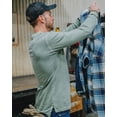 thumbnail image 3 of Men's Pigment Dyed Long Sleeve Henley | CAT® WORKWEAR, 3 of 4