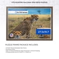thumbnail image 2 of ArtToFrames 27.5x19.7 Inch - 70x50 CM Brown Puzzle Frame for 1000 piece Puzzles.1.00 Inch Custom Wood Puzzle Frames, Oak - Comes with Economy Acrylic, 2 of 6
